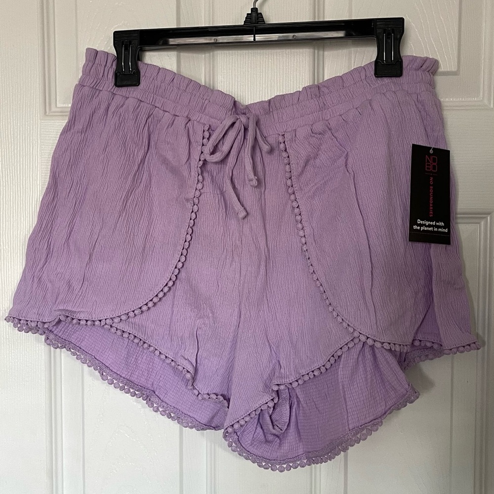 No Boundaries Lavender Women's Shorts